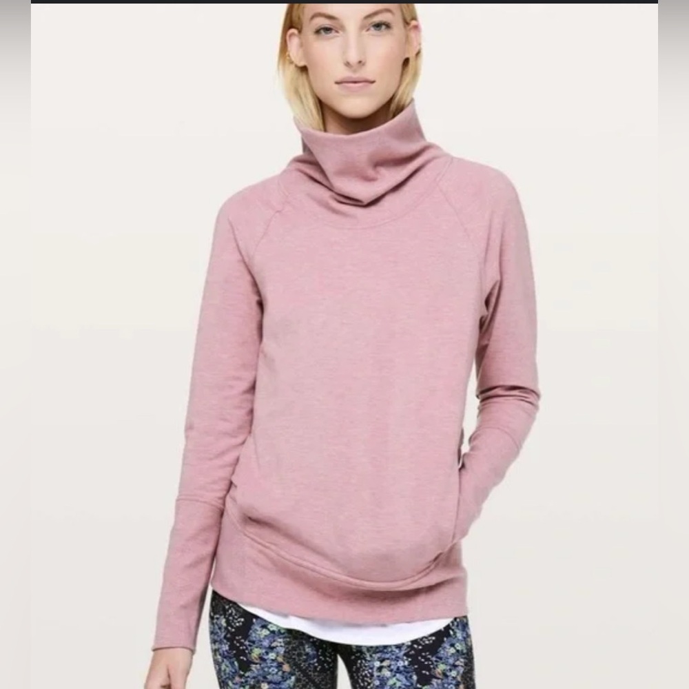 NWOT Lululemon High Lines Pink Pullover